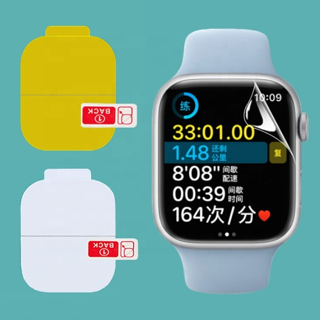 HD Screen Protector for Applewatch 38/40/41/42/44/45/46/49mm Ultra2 Ultra3 S11 Clear TPU Hydrogel Film Watch Protective Film