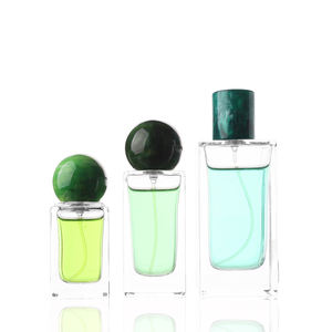 Роскошный квадратный 30 мл 50 мл 100 мл многоразовый флакон с распылителем для духов пустой стеклянный флакон с коробкой - Product Image 2