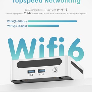 Nouveau mini PC <span class=keywords><strong>AMD</strong></span> R5-<span class=keywords><strong>4500U</strong></span> à très faible consommation d'énergie, DDR4, SSD, avec graphismes intégrés, boîtier métallique, silencieux, pour jeux et bureau, petit hôte - Product Image 4