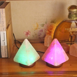 Muestra gratis Regalo De vacaciones en forma de corazón luz colorida <span class=keywords><strong>2023</strong></span> gran oferta USB lámpara de sal del Himalaya varias formas - Product Image 4