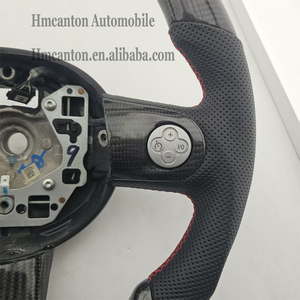 Volante Deportivo de Fibra de Carbono y Cuero Perforado M Performance para BMW Mini Cooper S R56 R61 - Product Image 6