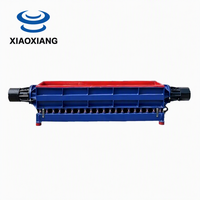 XIAOXIANG 600L Große Rechteckige Vibrationsentgratungsmaschine Automatische Entgratung PLC-Gesteuert 3kW 400V 800kg