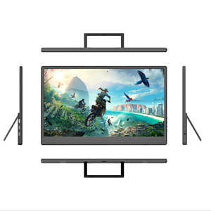 Màn hình di động <span class=keywords><strong>15.6</strong></span> <span class=keywords><strong>inch</strong></span> màn hình không dây màn hình mới hỗ trợ Wifi Miracast cho điện thoại HDMI phản chiếu máy tính xách tay 180 ° có thể điều chỉnh - Product Image 2