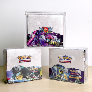 Étui en acrylique magnétique SHP pour Pokémon ETB Phantasmal Flames Booster Box - ME02 : Étui en acrylique Phantasmal Flames aux coins arrondis - Product Image 1