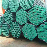 Tuyau en acier doublé de plastique, tuyau composite galvanisé doublé de PE CJ/T 136 pour l'alimentation en eau, la lutte contre l'incendie et l'eau potable