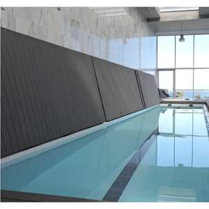 حجم مخصص خارجي سهل التركيب مقاوم للماء للطي سلامة Wpc غطاء سطح خشبي قابل للطي - Product Image 3