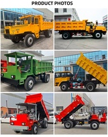 Meilleur prix pour une mini-benne minier, camion à benne basculante de 4 tonnes, moteur diesel, transmission par roues