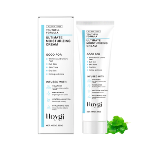 Crema Facial Blanqueadora, Iluminadora, Hidratante, Antienvejecimiento, Antiarrugas, Reafirmante con Colágeno, Ácido Hialurónico y Niacinamida - Product Image 1