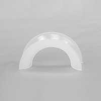 Anneaux de remplissage aléatoires en plastique CPVC Intalox Saddle Ring 76mm, anneaux rectangulaires, moulage par injection personnalisé, thermoformage