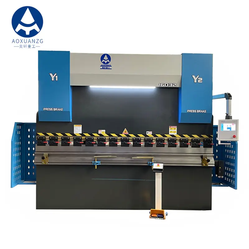 Ship to Russia WC67K-80T3200MM NC hydraulic press brake with TP10S controller carbon steel stainless steel bending