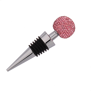 Diamond Reusable Plug Crystal Stopper Decorative Wine Beverage Bottle Stoppers Bling Rhinestone Wine Stopper