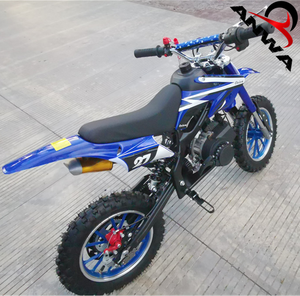 Moto tout-terrain ANWA 49cc 49cc pit bike 50cc 2 temps enfants essence haute qualité <span class=keywords><strong>Cross</strong></span> Mini Moto <span class=keywords><strong>Motard</strong></span> Dirt Bike - Product Image 6