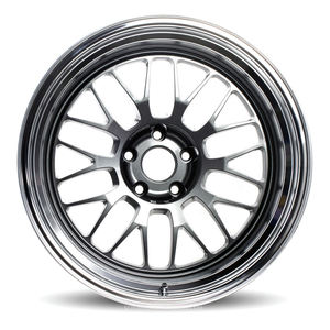 Jantes Roc Custom Deep Lip 21A 5x114.3 5x112 Monoblock 18 pouces pour Mazda RX-7 Toyota GR Supra <span class=keywords><strong>Nissan</strong></span> Skyline <span class=keywords><strong>GT</strong></span>-<span class=keywords><strong>R</strong></span> - Product Image 4