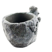 Pots de fleurs en ciment pas chers pour jardin, pots de culture en ciment fabriqués en Chine, pots de fleurs en ciment à vendre