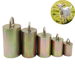 Livestock Poultry Animal Loss Prevention New Hanging Yellow Metal <b>Bell</b> Cattle - Product Image 1