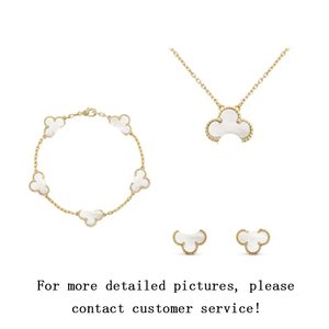 Chất Lượng Cao S925 Sterling Silver Bạc Thời Trang Của Phụ Nữ Cao cấp Đồ Trang Sức CNC Laser Clover Vòng Đeo Tay Quyến Rũ May Mắn Clover Vòng Đeo Tay - Product Image 5