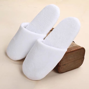 Chaussons américains unisexes, confortables, écologiques, jetables et antidérapants pour l'intérieur, en lin lavable et bon marché. - Product Image 4