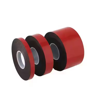 Adhesivo fuerte aislamiento de doble cara cinta de <span class=keywords><strong>esponja</strong></span> de espuma PE <span class=keywords><strong>película</strong></span> Azul roja 100M 50m 66m longitudes 10mm 15mm para enmascarar - Product Image 1