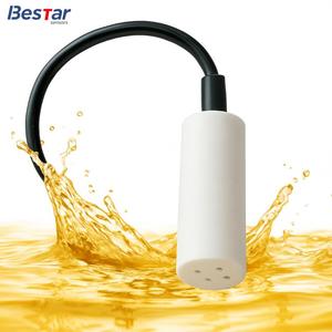 חיישן מפלס נוזלים PTFE 4-20mA עמיד בפני קורוזיה, חיישן מפלס נוזלים 0.5%FS 24VDC, חיישן מפלס נוזלים לכימיקלים עבור נוזל חומצי - Product Image 5