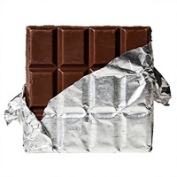 Papier d'aluminium de qualité alimentaire pré-découpé pour chocolat 8011 1100