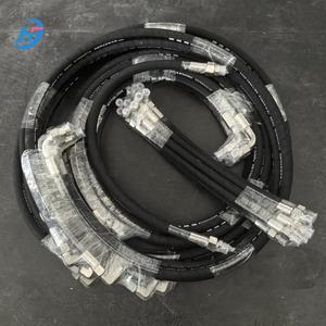 Tuyau <span class=keywords><strong>hydraulique</strong></span> Super Factory 602 Tuyau d'huile R2 de 1/2 pouces avec service de coupe personnalisé <span class=keywords><strong>à</strong></span> basculement <span class=keywords><strong>hydraulique</strong></span> 3500 PSI 2SN - Product Image 3