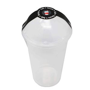 Etiquetas Redondas Autoadhesivas a Prueba de Manipulación para Vasos de Bebidas, Material PET Seguro, 3 Pulgadas de Diámetro Central - Product Image 6