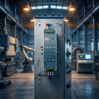 MeanWell EDR-120-24 24V 5A 120W Alimentation à découpage sur rail DIN Système de contrôle industriel Alimentation à découpage