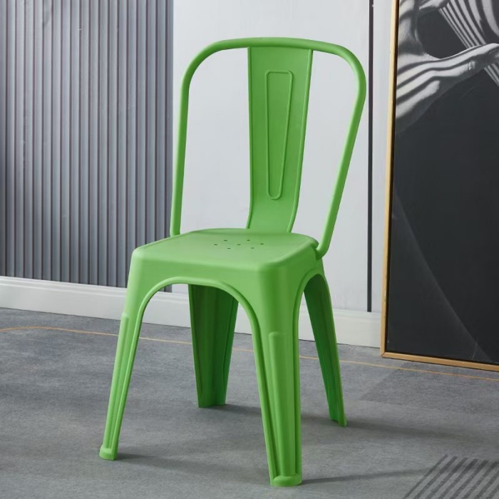Low Price Black Armless Plastic Chair Stackable Design | Alibaba.com