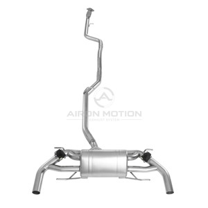 Silencieux d'échappement Catback Valvetronic haute performance, fixation directe, acier inoxydable, <span class=keywords><strong>Alfa</strong></span> <span class=keywords><strong>Romeo</strong></span> <span class=keywords><strong>Giulia</strong></span> 2.0T, finition polie miroir - Product Image 2
