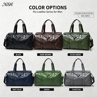 Sac de sport XISHANG personnalisé OEM ODM pour homme avec compartiment à chaussures, séparation sec/humide, grande capacité pour la gym et les courts séjours, bagage de voyage