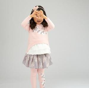 ชุดเด็กแฟชั่นใหม่ ดีไซน์เนอร์ ผ้าฝ้าย สไตล์แอฟริกัน - Product Image 2