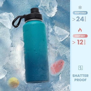 Wholesale Large Capacity Stainless Steel <b>Water</b> <b>Bottle</b> Wide Mouth Double Wall Stainless Steel Sport <b>Water</b> <b>Bottle</b> with Custom logo - Product Image 2