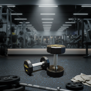 Mancuernas Hexagonales de Goma KAISHI <span class=keywords><strong>con</strong></span> Agarre Antideslizante, <span class=keywords><strong>Pesas</strong></span> Libres para Gimnasio en Casa, para Hombres y <span class=keywords><strong>Mujeres</strong></span>, Entrenamiento de Cuerpo Completo - Product Image 4