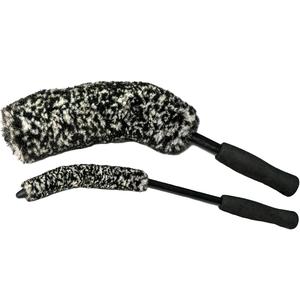 Juego de cepillos flexibles - Juego de cepillos para ruedas ajustables de 2 piezas <span class=keywords><strong>que</strong></span> limpian detrás de las ruedas - Product Image 1