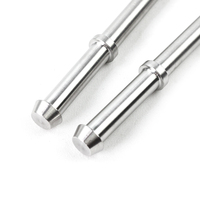 Tige de suspension en acier inoxydable pour tuyau d'échappement, type pointe de flèche, en acier doux, 230 mm, diamètre 9,5 mm Support usiné CNC simple