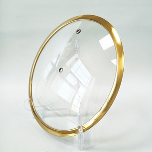 Couvercle en verre trempé direct d'usine en gros couvercle en verre de type T pour casseroles et poêles batterie de cuisine - Product Image 4