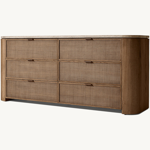 Роскошная современная мебель для спальни с 6 ящиками Деревянный Комод для спальни - Product Image 2