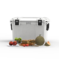 Grande boîte isotherme 70L portable gonflable pour le camping, le poisson, la randonnée, les boissons et les bateaux.