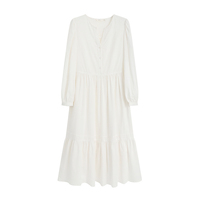 Robe longue élégante en coton antistatique, taille haute à lacets, style vintage, design français, pour club et quotidien, taille unique, personnalisable, échantillon