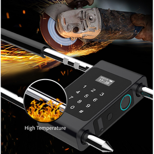 Glomarket Intelligent Fingerprint U-shaped Ble <b>Lock</b> Can Password Swipe Mechanical <b>Key</b> Unlocking for Office Shop Glass Door - Product Image 5