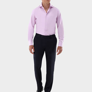 Logo personalizzato in cotone popeline abbottonate <span class=keywords><strong>da</strong></span> <span class=keywords><strong>uomo</strong></span> camicia <span class=keywords><strong>da</strong></span> <span class=keywords><strong>uomo</strong></span> semplice manica lunga abiti <span class=keywords><strong>da</strong></span> ufficio - Product Image 6