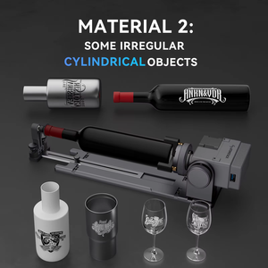 Herramienta de Actualización - Mandril Rotatorio Automático R8 para <span class=keywords><strong>Atomstack</strong></span> P1, Perfecto para Objetos Cilíndricos, Tazas, Bolígrafos - Product Image 3