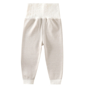 Frühling Herbst Winter Stil Säuglings-Kleidung aus Gekämmter Baumwolle Hochgeschnittener Bauchschutz Unisex Baby Kinderkleidung Klasse - Product Image 5