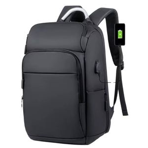 Mochila para Portátil de Alta Calidad, Impermeable, con Apertura Completa, Carga USB, para Viajes de Negocios, para Hombre, con Logotipo Personalizado - Product Image 1