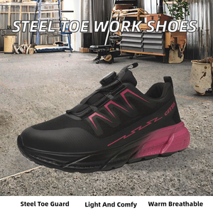 Calzado de Seguridad Industrial Ligero, Antipinchazos, con Puntera de Acero, Deportivo e Informal para Mujer, Transpirable, para Verano e Invierno, Venta al Por Mayor Personalizada - Product Image 2