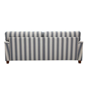 इंग्लैंड क्लासिक शैली स्ट्रिप कपड़े लिविंग रूम अनुकूलित नरम लक्जरी सोफे सेट - Product Image 4