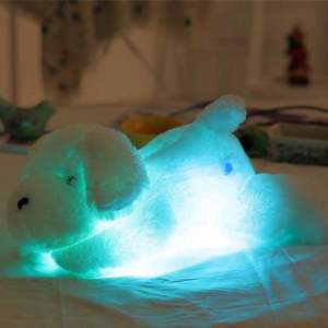 Longitud <span class=keywords><strong>de</strong></span> alta calidad luz <span class=keywords><strong>de</strong></span> <span class=keywords><strong>noche</strong></span> creativa LED perro encantador juguetes <span class=keywords><strong>de</strong></span> peluche perro - Product Image 4