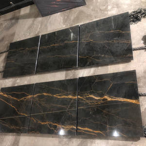 Tấm Lát Sàn Đá Cẩm Thạch Marmol Marmar OEM/ODM GOLDTOP Tấm Lát Sàn Đá Cẩm Thạch Noir St. Laurent Được Đánh Bóng Bằng Vàng Nâu Trung Quốc - Product Image 3
