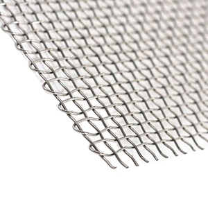Malla de Alambre Ondulado de Acero Inoxidable 304, 3 Mallas, Apertura de 6.3 mm, Diámetro del Alambre de 2.2 mm, 1m*30m, Filtro para Minería - Product Image 1