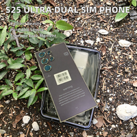 Smartphone 5G débloqué S25 Ultra double SIM grand écran OLED 1 To 16 Go Android 13 version globale